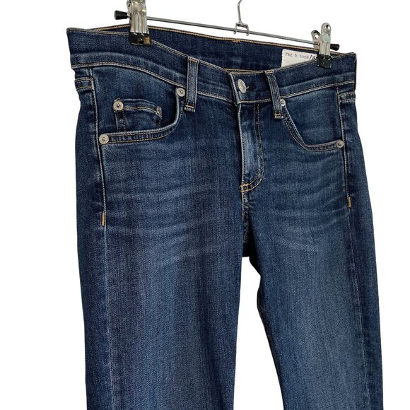 Rag & Bone Capri Distressed Jeans in Hampton, 25 - Picture 4 of 11